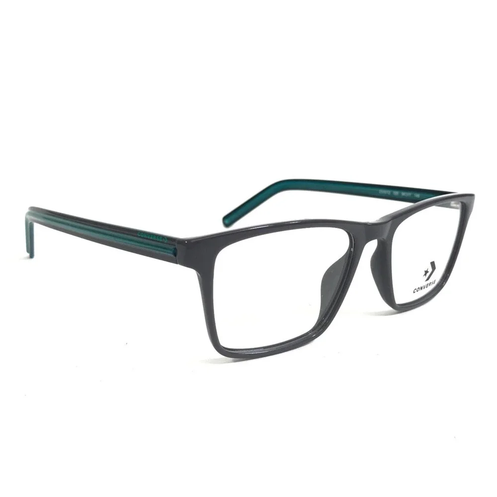 Converse Eyeglasses Frame CV5012 020 Dark Grey Blue Rectangle Full Rim 54-17-145